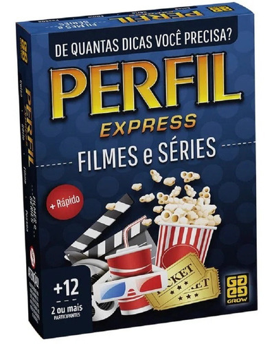 Jogo De Cartas Perfil Express Filmes E Series Grow