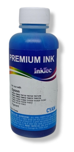 Tinta Inktec Para Epson  X 100 Cc Pigmentada (durabrite)