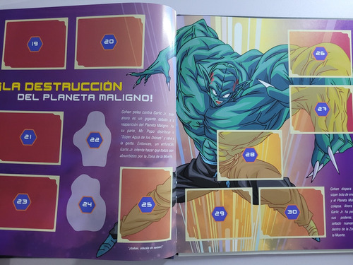 Álbum Dragon Ball Z3 Completo Para Pegar Tapa Normal Bigbang