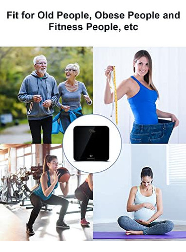 Báscula De Grasa Corporal Inteligente Bmi Báscula Dig...