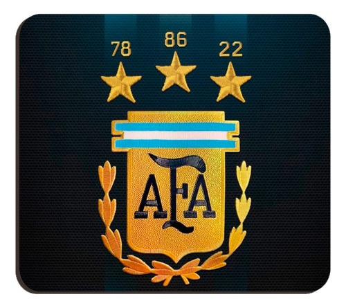 Mouse Pad Seleccion Argentna 3 Estrellas Afa Futbol 858