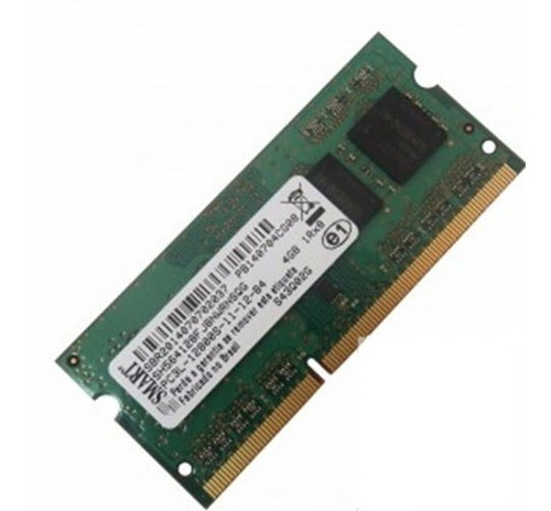 Imagem 1 de 1 de Memória Smart 4gb, 1600mhz, Ddr3l, Notebook
