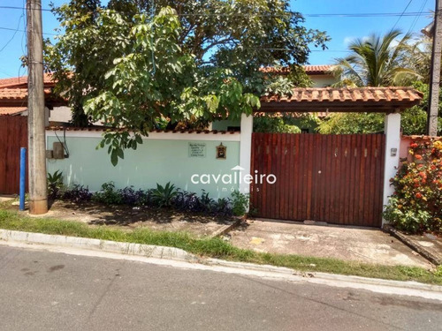 Imagem 2 de 27 de Casa No Barroco Com Rua Asfaltada E Água Da Cedae - Ca4098