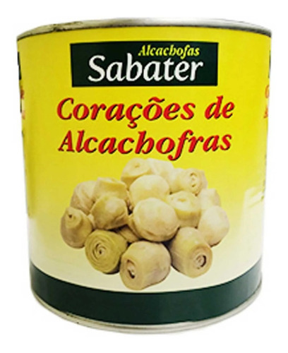 Coração De Alcachofra Sabater Lata 2,5 Kg