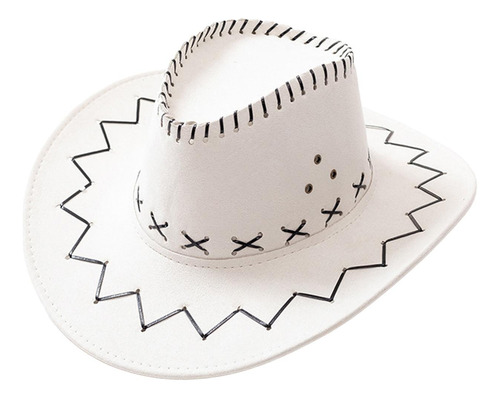Sombrero De Vaquero De Ante Estilo Occidental Resistente