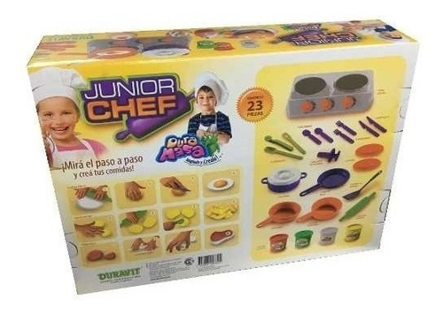 Imagen 6 de 6 de Juego De Masa Duravit Junior Chef Art 730 Cocina Estrusor