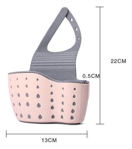 A Cesta De Almacenamiento Colgante For Utensilios De Cocina