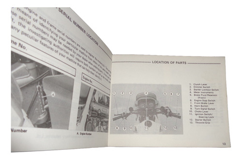 Kawasaki Klr 650 1986 Libro Manual Original (Usado)