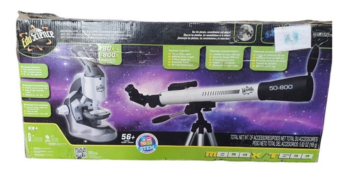 Combo Ciencia Microscopio +telescopio Toys R Us Edu Science