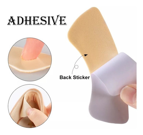 Protector De Talón Suave Cómodo Transpirable Mujer