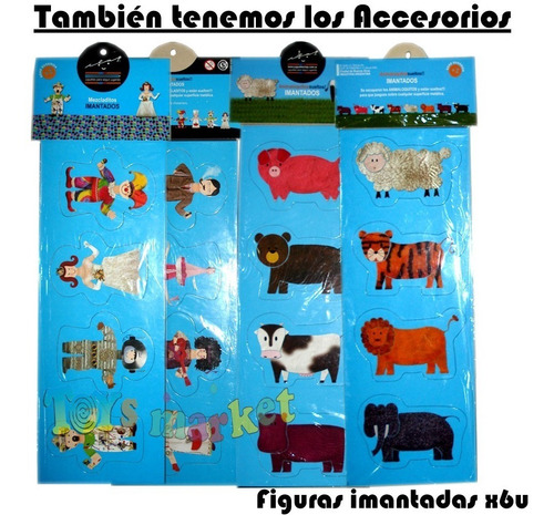 Pizarra Magnética De Madera Letras Y Números Imantados Clap