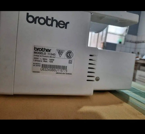 Remalladora Overlok Brother Look 1134d Blanco (Usado)