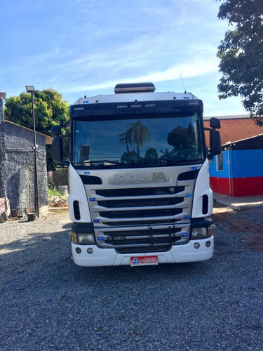 Imagem 2 de 15 de Scania G 420 6x4 2010 Branco