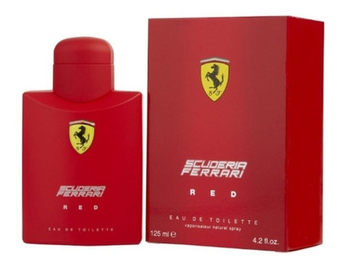 Perfume Para Caballero Ferrari Red Eau De Toilette 125 Ml