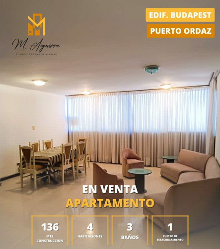 Apto En Venta, Edificio Budapest, Puerto Ordaz (um)