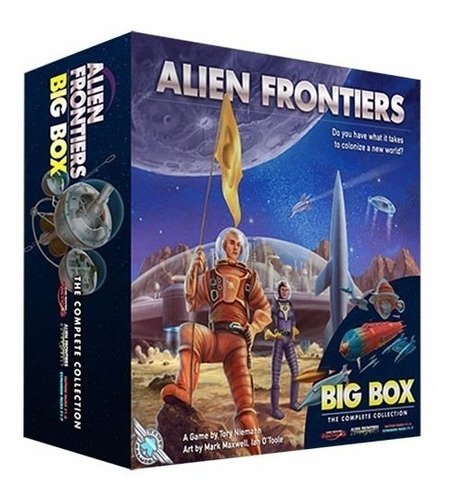 Alien Frontiers Big Box Jogo De Tabuleiro Game Salute