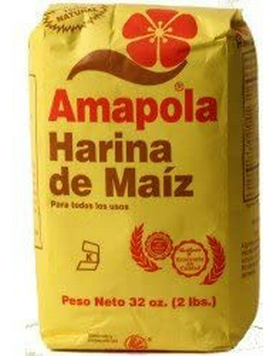 Harina De Maíz Amapola All Purpose De Molinos De Puerto Rico