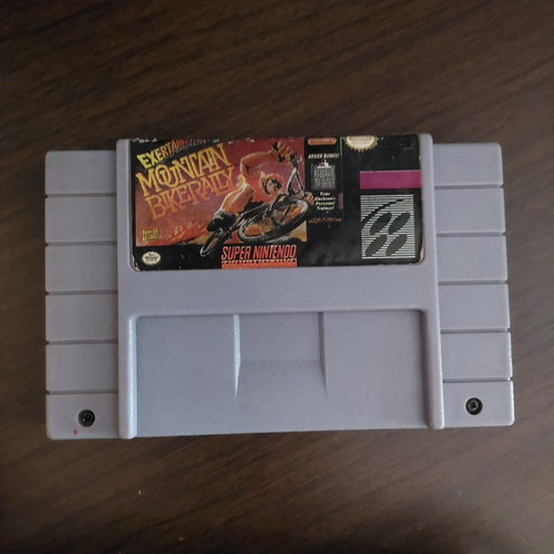 Mountain Bike Rally Super Nintendo Snes 