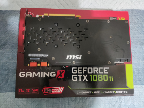 Placa De Vídeo Msi Geforce Gtx 1080 Ti Gaming X 11g (Usado)