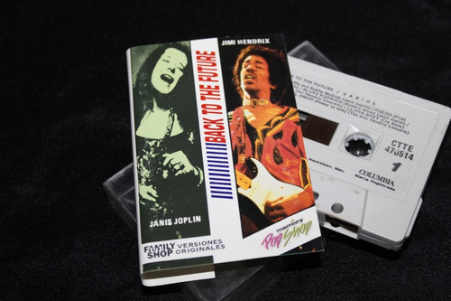 Cassette - Jimi Hendrix & Janis Joplin - Back To The Future