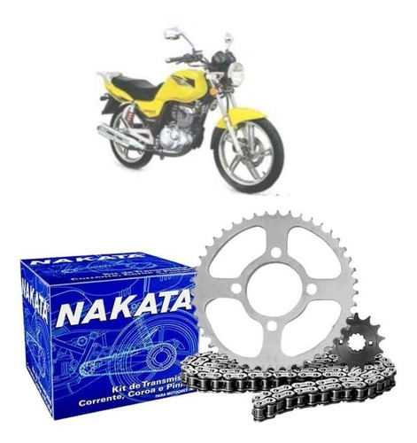 Kit Relação Transmissão Nakata Suzuki Yes 125 2005-2014