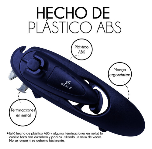 Abrelatas Manual Universal De Cocina Destapador Botellas Bar