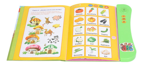 Libro De Sonidos Para Aprender Español, Lenguaje Electrónico