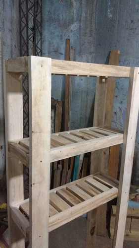 Imagen 5 de 5 de Mueble Organizador De Baño Para Inodoro De Madera De Alamo