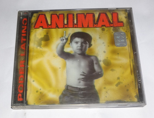 Animal - Poder Latino - Original 1998 - Incluye Pua