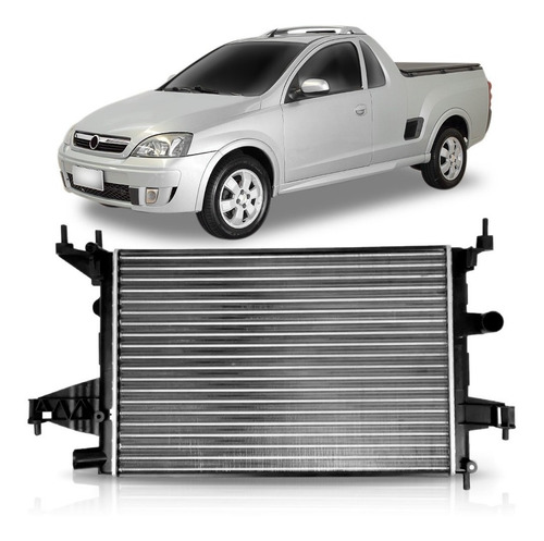 Radiador Montana 2003 04 05 06 07 08 09 2010 1.4/1.8 Manual