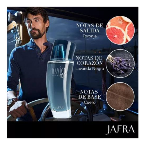 Perfume Navigo Homme Moon Jafra Hombre Edt 100ml Original