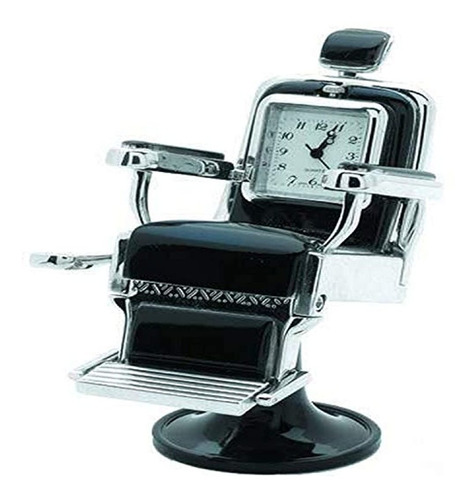 Sanis Empresas Giratorio Barbero Silla Mini Reloj De Mesa