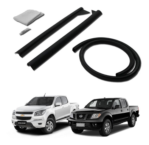 Kit Vedação Tampa Traseira Chevrolet S10 2012 A 2020 Keko