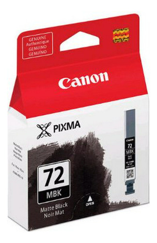 Canon Pgi-72 Mbk Mate Negro Depósito De Tinta.