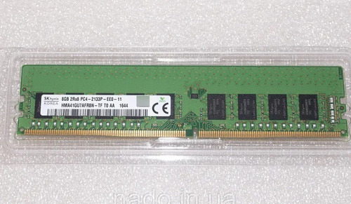 Memória Ram 8gb Ddr4 2133mhz Ecc - Superserver 1u - 5019s-ml