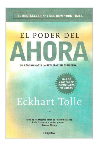 Libro El Poder Del Ahora Eckhart Tolle Original Nuevo