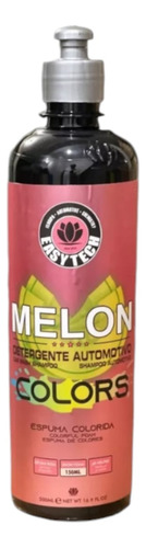 Shampoo Melon Colors Rosa Automotivo 500ml Easytech