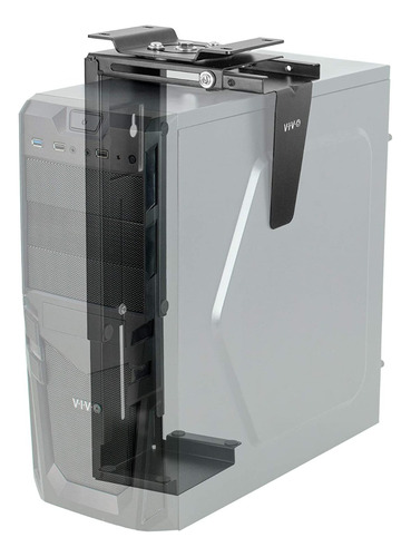 Soporte De Cpu Para Escritorio Ajustable Giratorio Practico