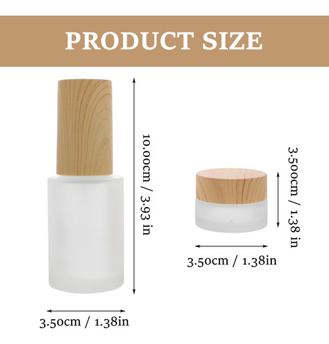 1 Conjunto De Frascos Removedores De Esmalte De Maquiagem De