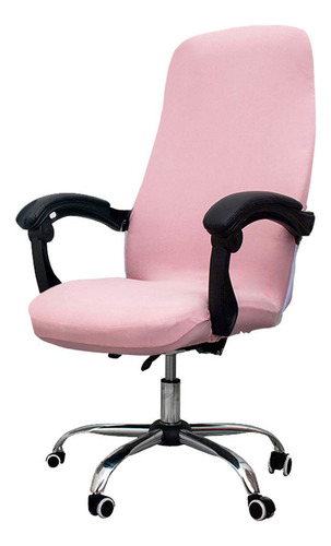 Funda Elástica Universal Para Silla De Oficina Tamaño M Rosa