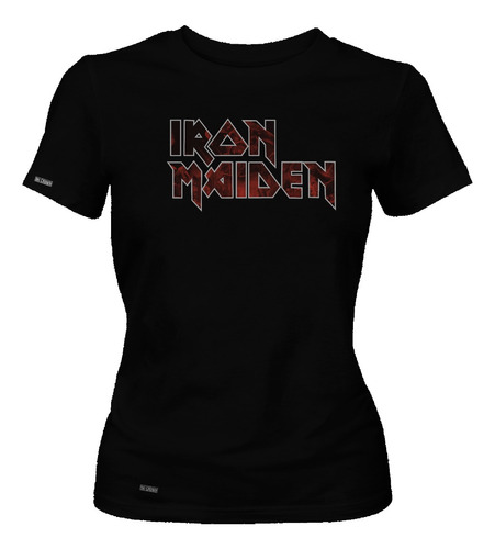 Camiseta Dama Iron Maiden Rock Metal  Dbo2