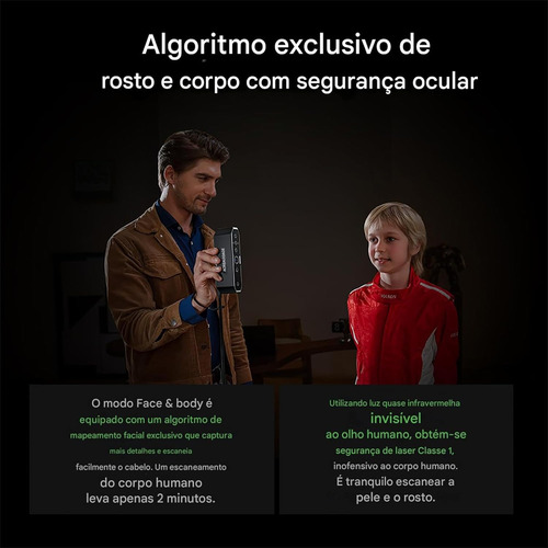 Scanner 3d Creality Cr-scan Otter Impressão 3d 0.02 Mm