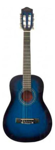 Guitarra 5320,clásica 34 PuLG Niños Color Azul Pa-g2-e3