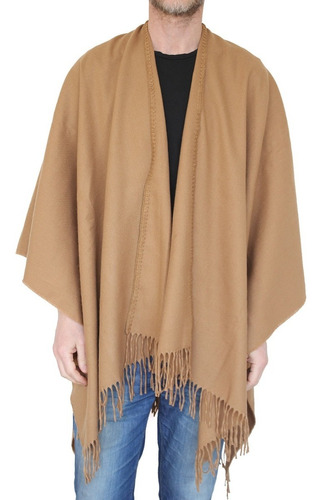 Ruana Poncho Mantón Hombre Fogonero Brasero Fogon