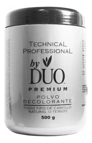  Polvo Decolorante By Duo Premium 500g Tono Azul