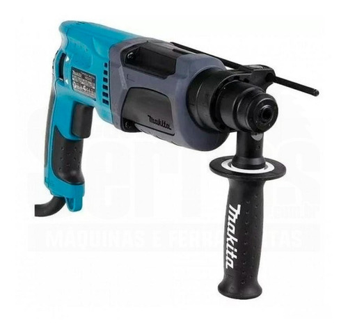 Imagem 4 de 9 de Martelete Combinado Rompedor 800w Hr2470 Makita + Kit Brocas