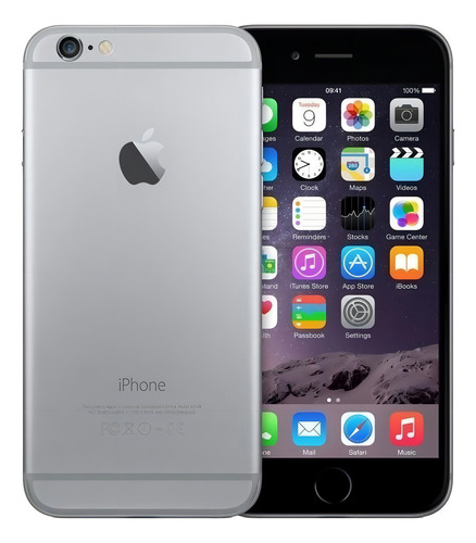 iPhone 6 Plus 64 GB cinza-espacial - Excelente (Recondicionado)