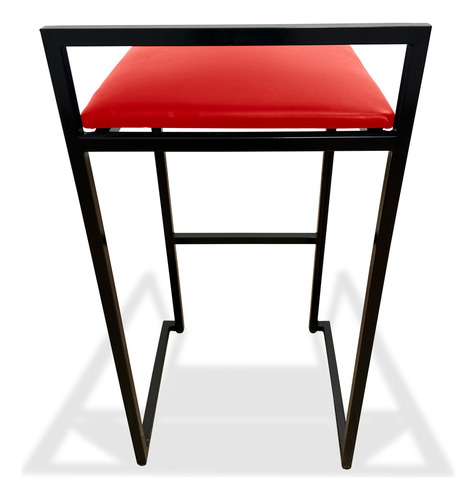Comedor Periquero Mesa Alta Para Bar Restaurante Cafetería Rojo Liso