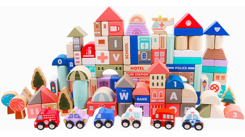 Juego Didactico City 115 Pcs - Kidscool
