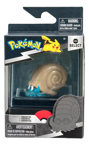 Figura Pokemon Select Omanyte Jazwares 5cm